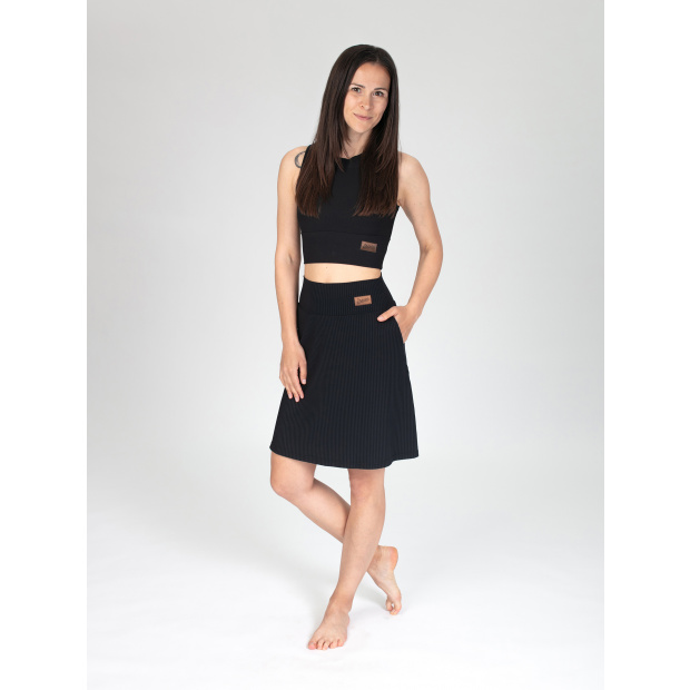  IceDress Drexiss sukně CALLA SHORT BLACK