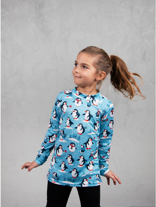 IceDress Drexiss ALL PINGUINS COOLMAX dlouhý rukáv