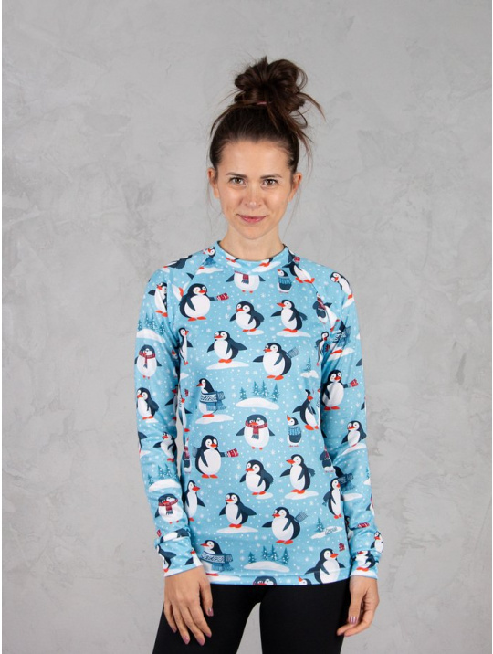 IceDress Drexiss ALL PINGUINS COOLMAX dlouhý rukáv