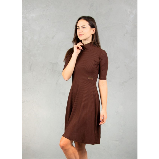  IceDress Drexiss šaty AURI SHORT COFFEE