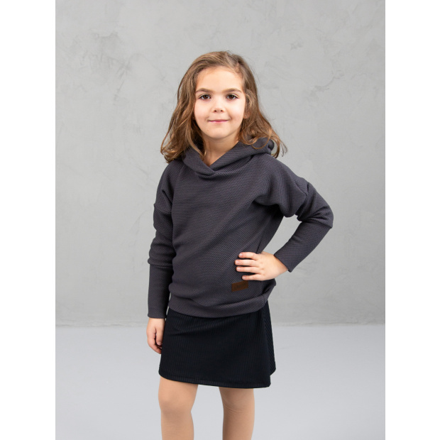  IceDress Drexiss dětská sukně CALLA SHORT BLACK