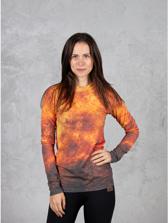 IceDress Drexiss ALL LAVA MERINO ACTIVE dlouhý rukáv